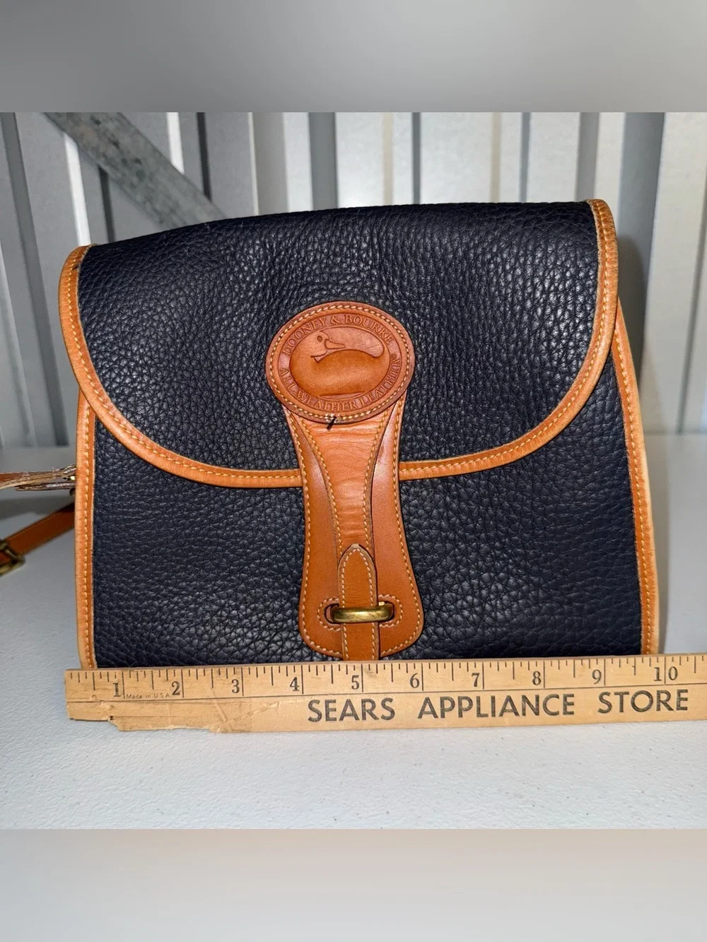 vintage Dooney & Bourke All-Weather Leather bag
